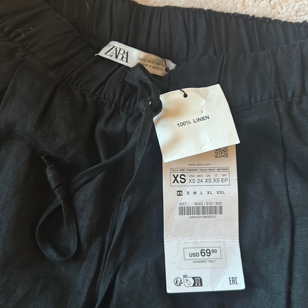 Zara wide leg slouch pants